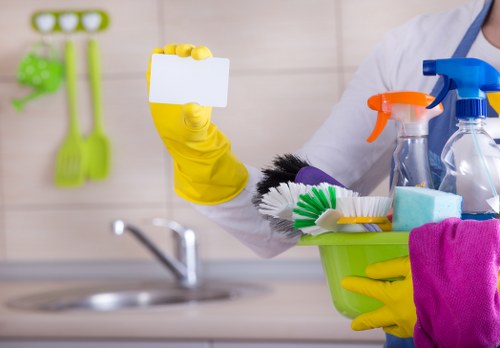 Professional carpet cleaners working on a clean carpet in South Wimbledon