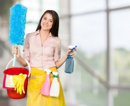 Carpet care service preparing a living room floor in South Wimbledon