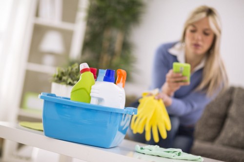 Risk assessment and safety checks before carpet cleaning begins